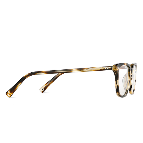 John Jacobs Online Light Brown Full Rim Square left side