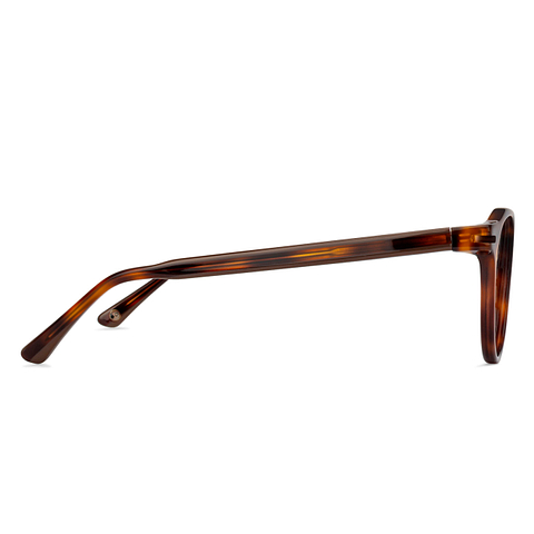 John Jacobs Light Brown Full Rim Round right side