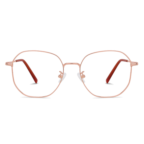 John Jacobs Online Gold Full Rim Round right side