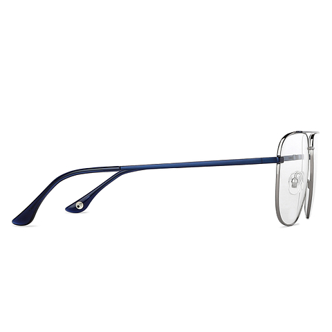 John Jacobs Online Gray Full Rim Square left side