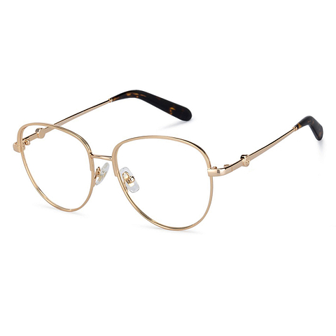 John Jacobs Online Gold Full Rim Aviator right side
