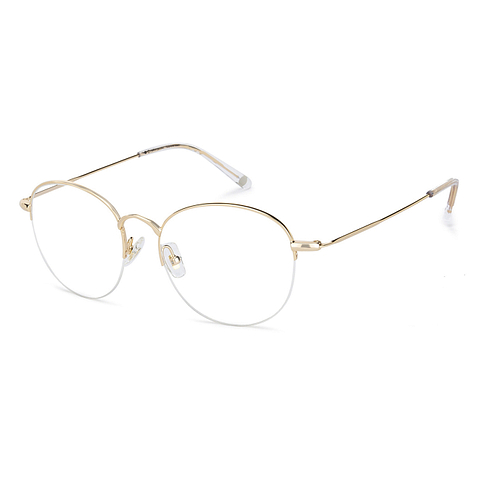 John Jacobs Gold Half Rim Round right side