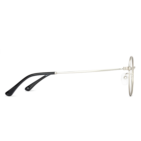 John Jacobs Online Gray Full Rim Round right side