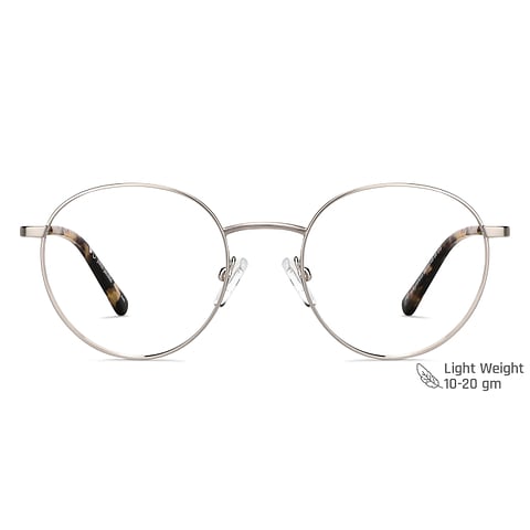John Jacobs Online Silver Full Rim Round right side