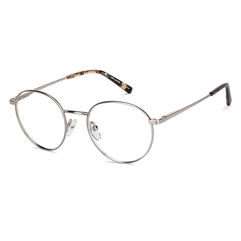 John Jacobs Online Silver Full Rim Round right side