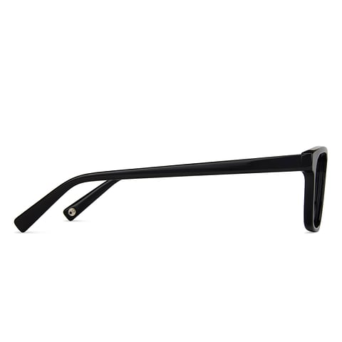 John Jacobs Online Black Full Rim Rectangle right side