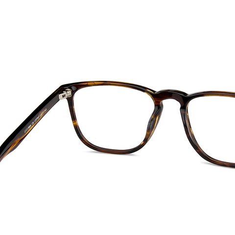 John Jacobs Online Light Brown Full Rim Square right side