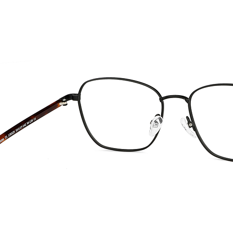 John Jacobs Online Black Full Rim Square right side