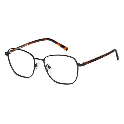 John Jacobs Online Black Full Rim Square left side