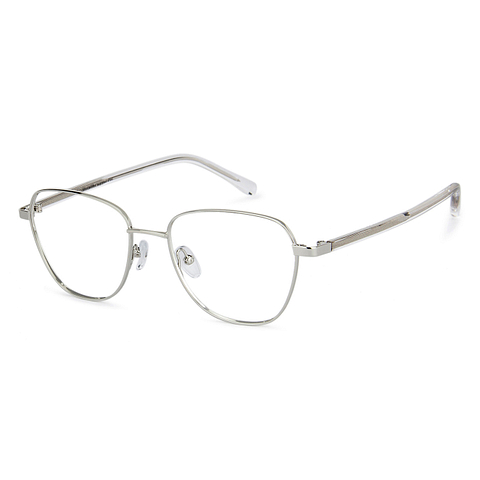 John Jacobs Online Silver Full Rim Square right side