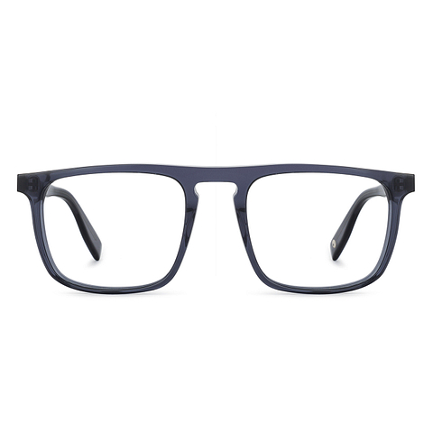 John Jacobs Online Sky Blue Full Rim Square left side