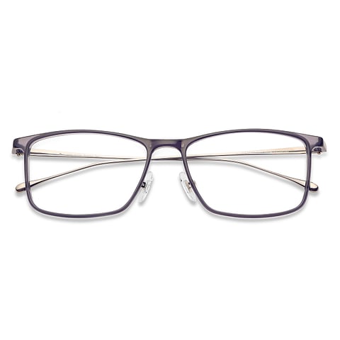John Jacobs Gray Full Rim Rectangle left side