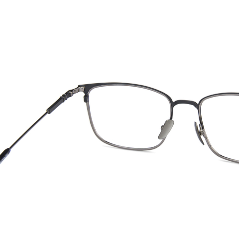 John Jacobs Black Full Rim Square right side