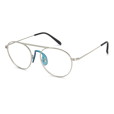 John Jacobs Silver Full Rim Round right side