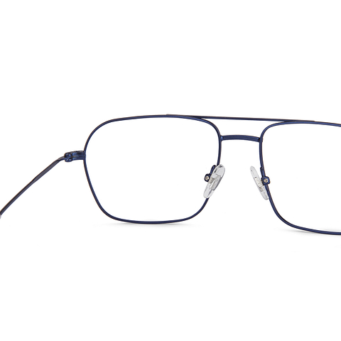 John Jacobs Blue Full Rim Aviator right side