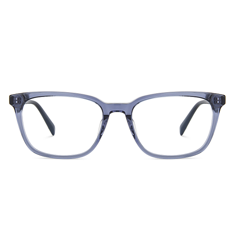 John Jacobs Blue Full Rim Rectangle left side