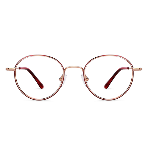 John Jacobs Online Rose Gold Full Rim Round right side