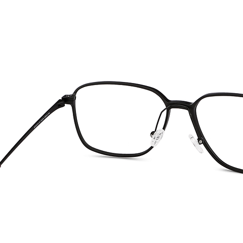 John Jacobs Online Black Full Rim Square right side