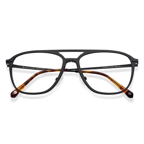 John Jacobs Online Black Full Rim Square left side