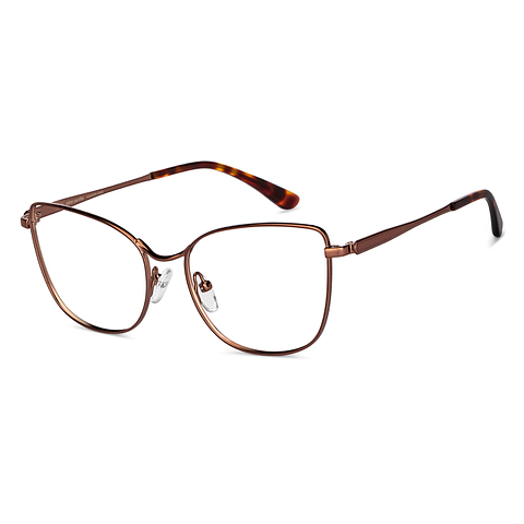 John Jacobs Online Dark Brown Full Rim Cat Eye right side