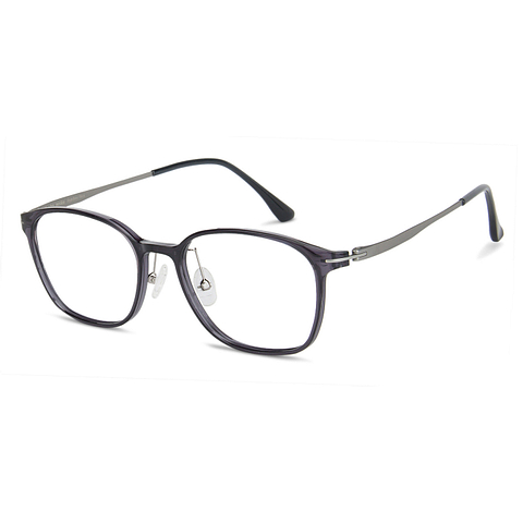 John Jacobs Titanium Flex Grey Full Rim Rectangle right side