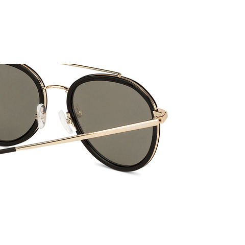 John Jacobs Online Black Full Rim Aviator right side