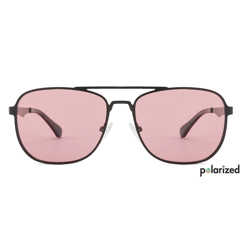 John Jacobs Black Full Rim Rectangle left side