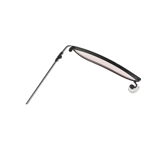 John Jacobs Black Full Rim Rectangle right side
