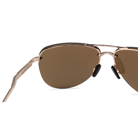 John Jacobs Online Gold Half Rim Aviator right side