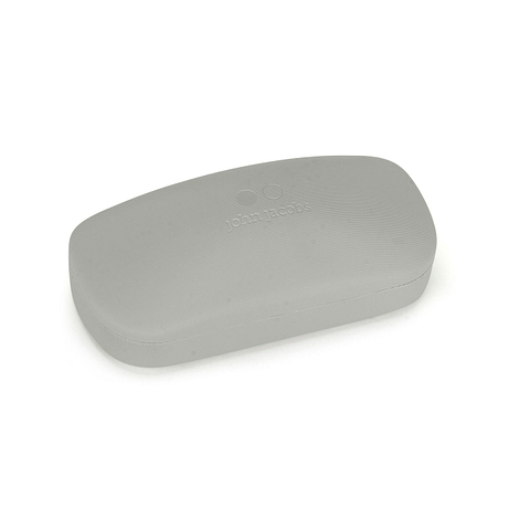 John Jacobs Online Crystal Transparent Full Rim Square left side