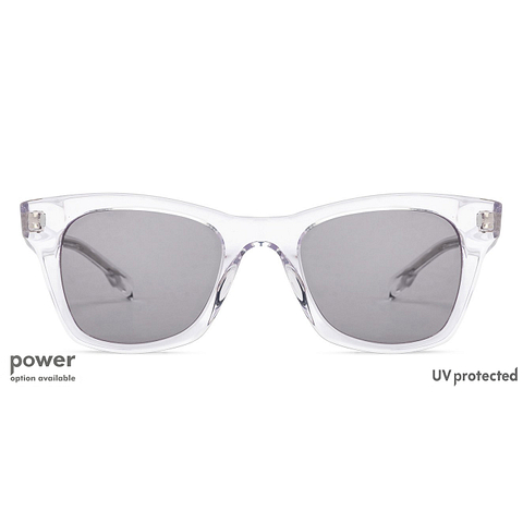John Jacobs Online Crystal Transparent Full Rim Square right side