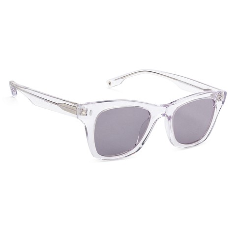 John Jacobs Online Crystal Transparent Full Rim Square left side