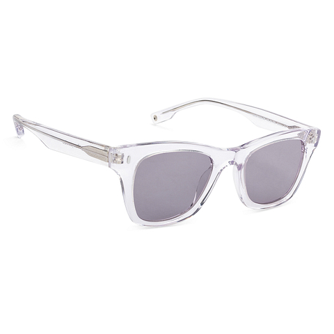 John Jacobs Online Transparent Full Rim Wayfarer left side