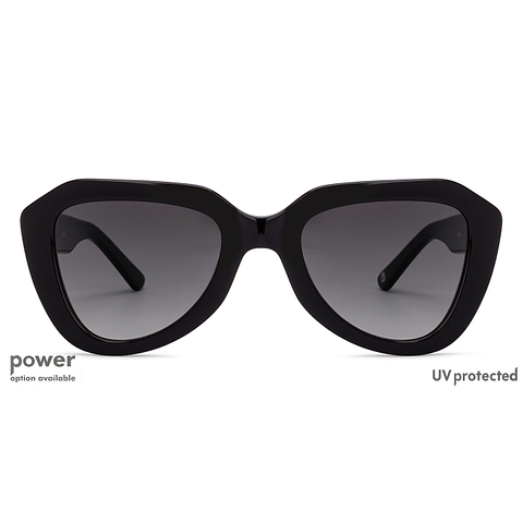 John Jacobs Online Black Full Rim Cat Eye right side