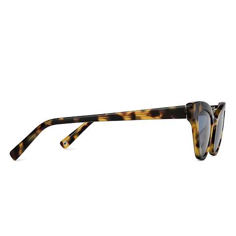 John Jacobs Online Light Brown Full Rim Cat Eye left side