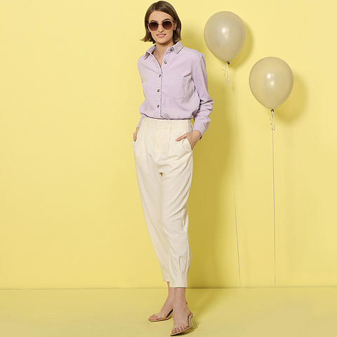 John Jacobs Online Gold Full Rim Round right side