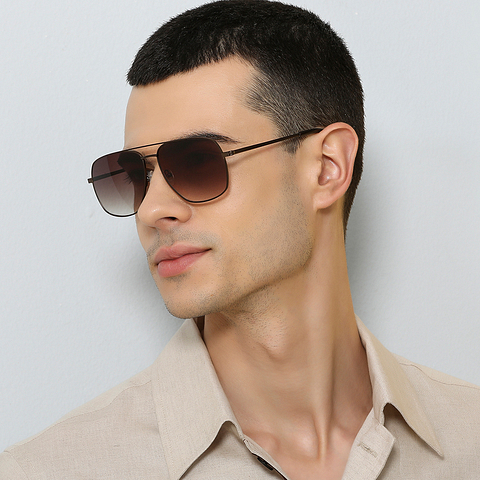 John Jacobs Online Gray Full Rim Square left side