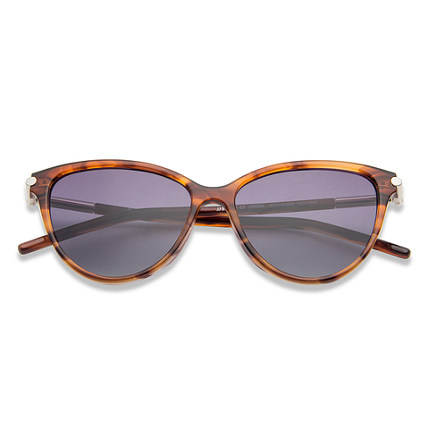 John Jacobs Online Light Brown Full Rim Cat Eye right side