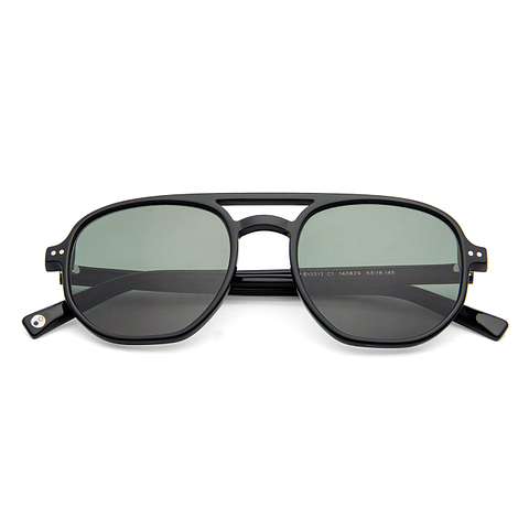 John Jacobs Online Black Full Rim Square left side