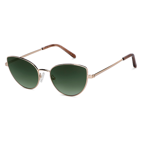 John Jacobs Online Gold Full Rim Cat Eye right side