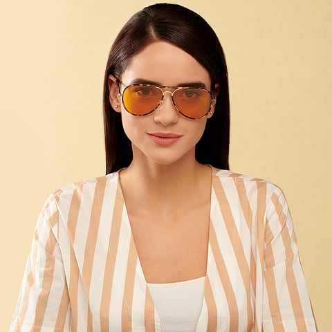 John Jacobs Online  Full Rim Aviator left side