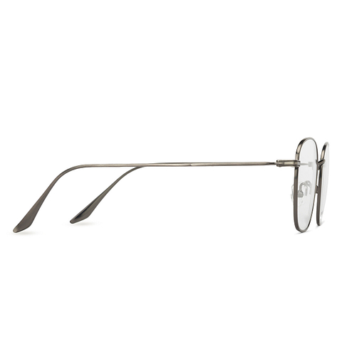 John Jacobs Silver Full Rim Square left side