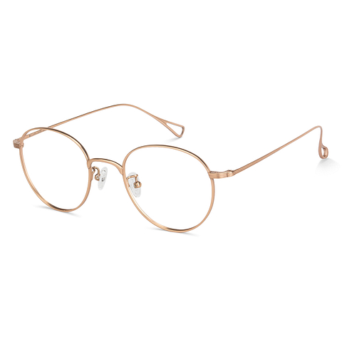 John Jacobs Online Gold Full Rim Round right side