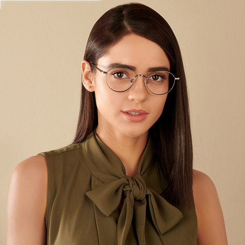 John Jacobs Online Silver Full Rim Round left side John Jacobs Online Silver Full Rim Round left side