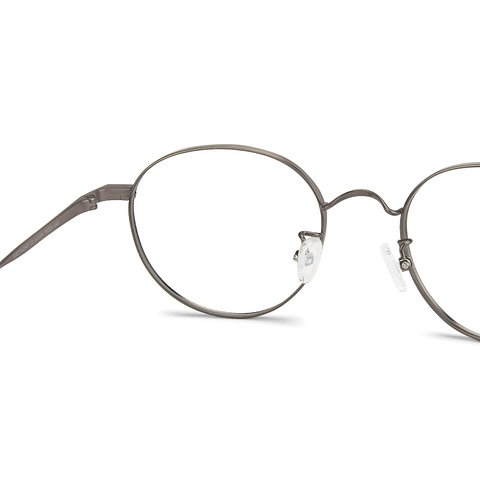 John Jacobs Online Silver Full Rim Round right side John Jacobs Online Silver Full Rim Round right side