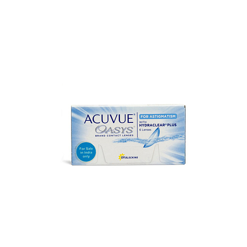 Acuvue Oasys Johnson & Johnson عدسات أكيوفيو أوسيس للاستجماتيزم - عبوة 6 عدسات left side