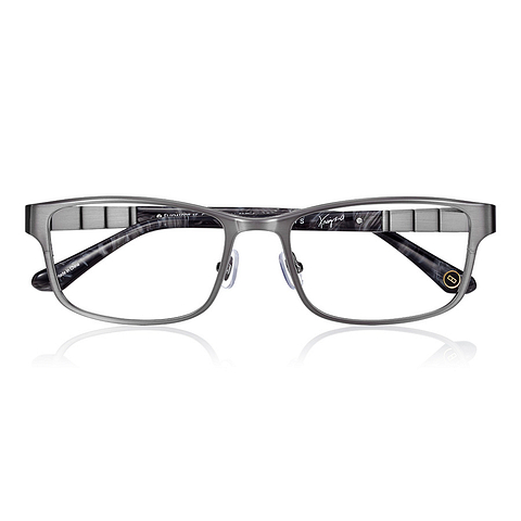 K.moriyama Light Brown Full Rim Rectangle right side