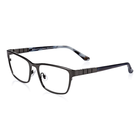 K.moriyama Light Gray Full Rim Rectangle right side
