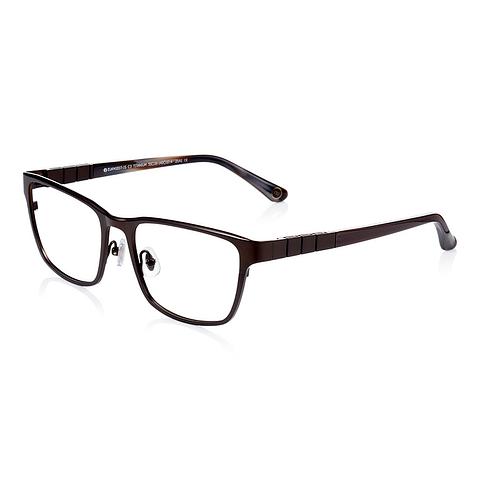 K.moriyama Light Brown Full Rim Rectangle right side