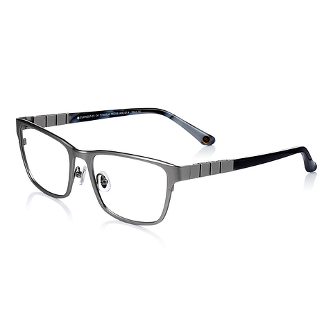 K.moriyama Silver Full Rim Rectangle right side